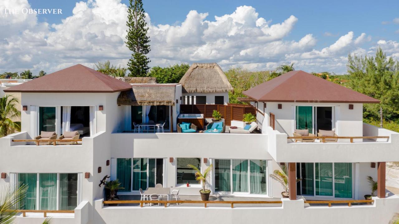 Casa Brisa Y Mar Villa Puerto Morelos Eksteriør billede