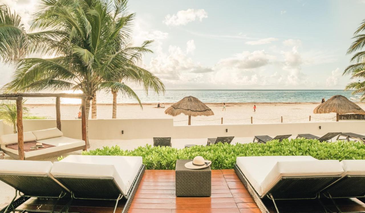Casa Brisa Y Mar Villa Puerto Morelos Eksteriør billede