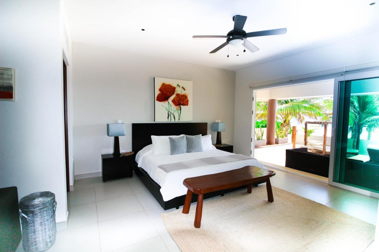 Casa Brisa Y Mar Villa Puerto Morelos Eksteriør billede