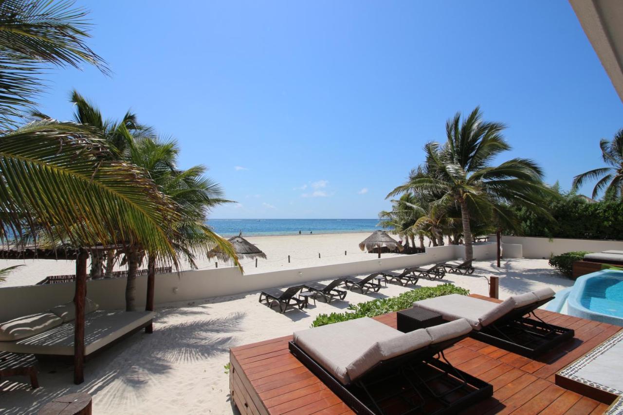 Casa Brisa Y Mar Villa Puerto Morelos Eksteriør billede