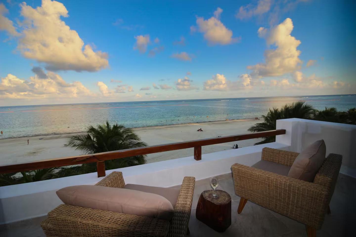 Casa Brisa Y Mar Villa Puerto Morelos Eksteriør billede